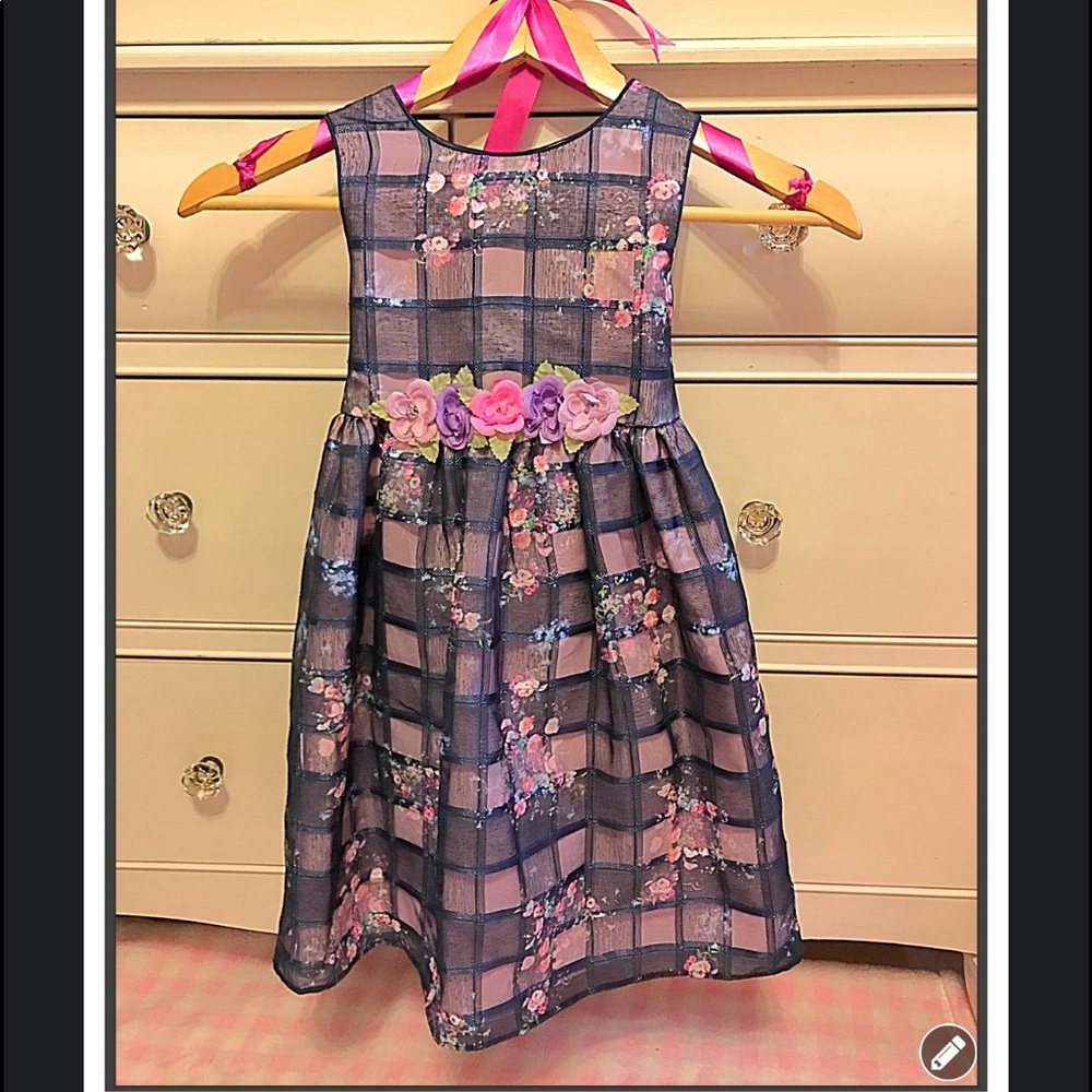 Used once girls blue dress